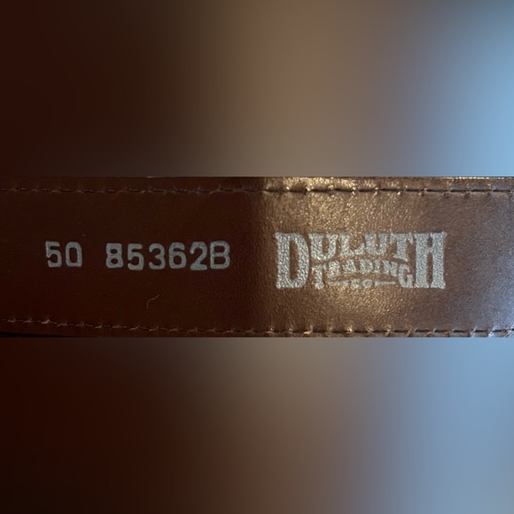 Duluth Trading Co Mens Brown Belt 50” 3X NEW - Picture 2 of 5